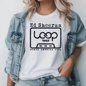 Ed Sheeran Loop Tour 2026 Unisex T-Shirt  73